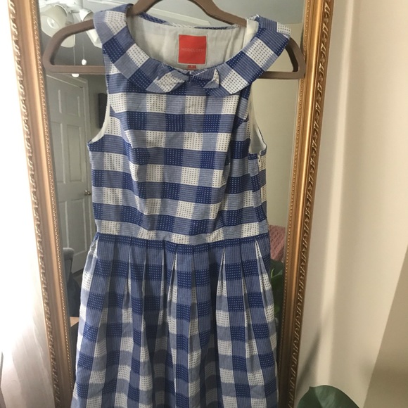 blue and white dress - Picture 1 of 1